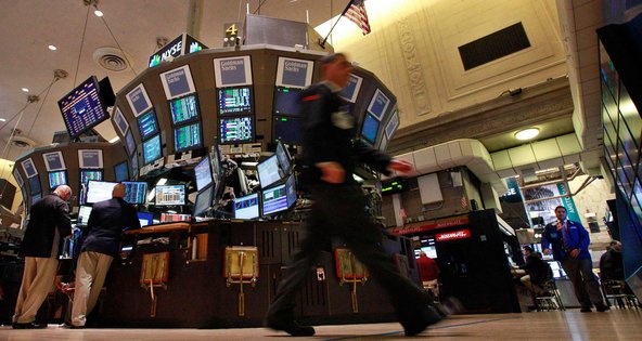 Traders on the floor of the New York Stock Exchange on Friday.