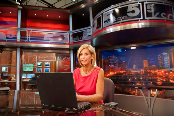 Leisa Zigman, an anchor at KSDK, a Gannett-owned television station in St. Louis.