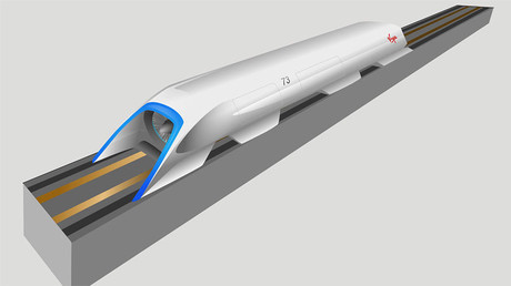 Concept design of Hyperloop. © 