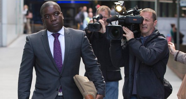 Kweku M. Adoboli, leaving court in London, has pleaded not guilty to false accounting and fraud charges.