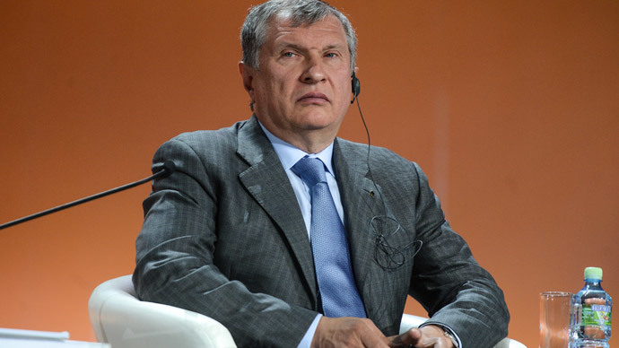 Igor Sechin, president, chairman of the management board and deputy chairman of the board of directors at OJSC Rosneft.(RIA Novosti / Vladimir Astapkovich)