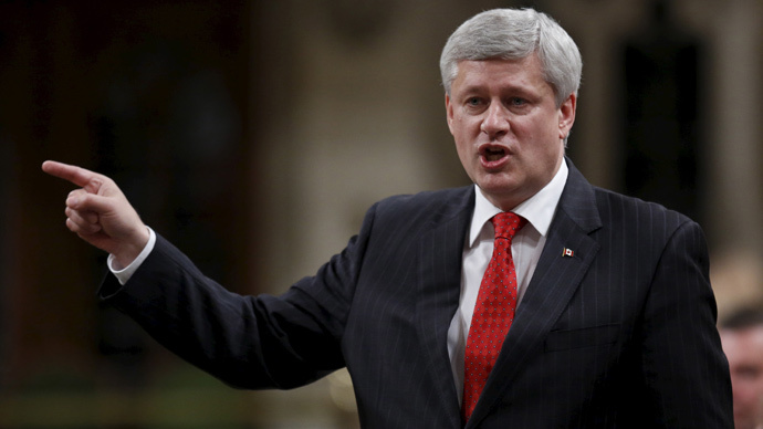 Canada's Prime Minister Stephen Harper (Reuters / Chris Wattie)
