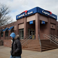 A branch of Capital One in Brooklyn.