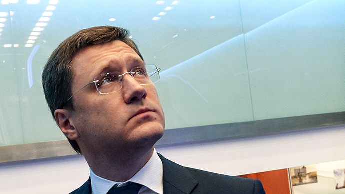 Russian Energy Minister Alexander Novak (RIA Novosti / Grigory Sysoev)