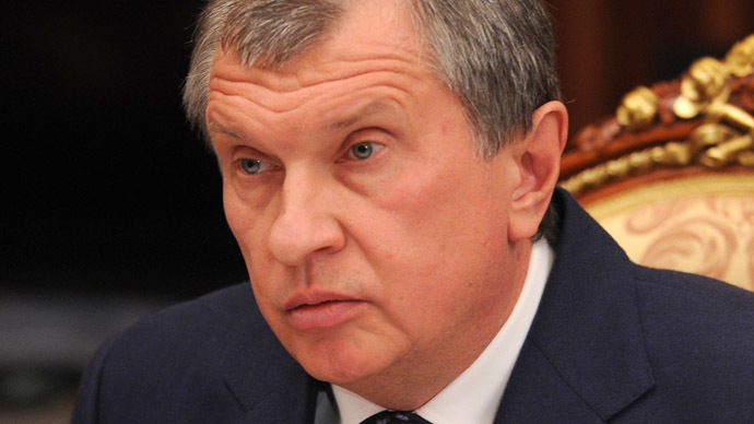 Rosneft head Igor Sechin (RIA Novosti/Michael Klimentyev)
