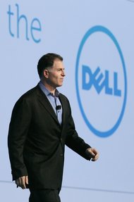 Dell's founder, Michael Dell, at a technology conference in 2010.