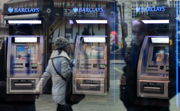 A Barclays branch in London.