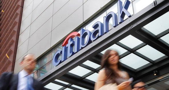 A Citibank branch in New York.