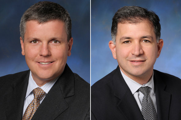 John Remondi, left, will oversee Sallie Mae's existing student loans; Joseph DePaulo will lead a bank offering many services.