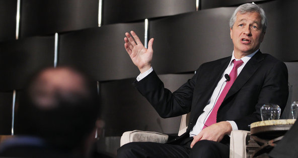 Jamie Dimon, chief of JPMorgan Chase.