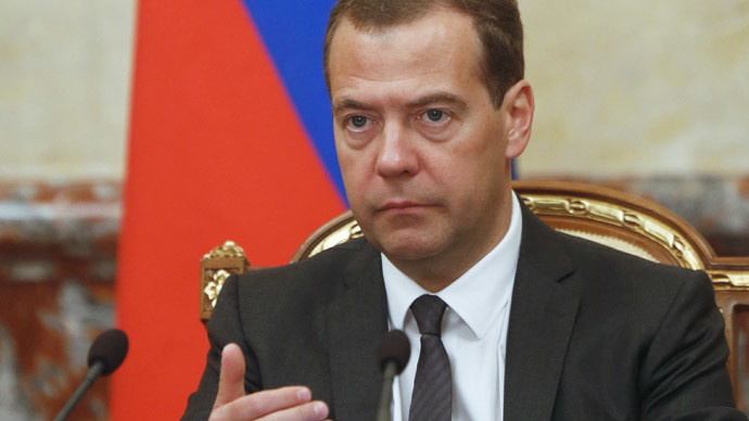 Prime Minister Dmitry Medvedev. (RIA Novosti / Dmitry Astakhov)