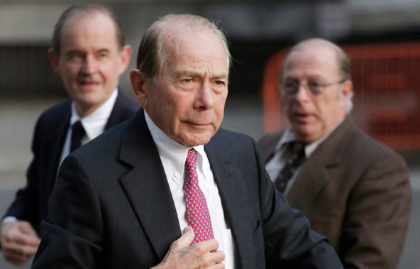 Maurice R. Greenberg, A.I.G.'s former chief, met with the company's board on Wednesday.
