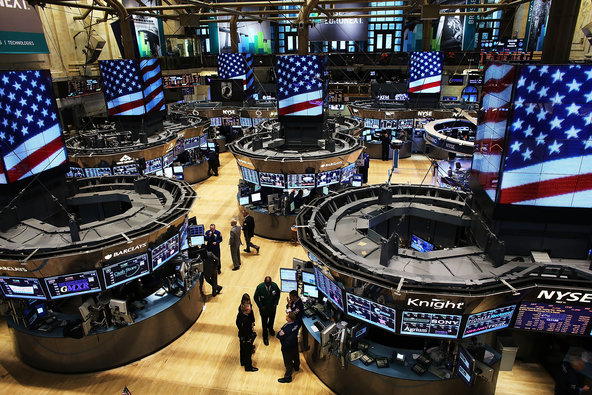 The floor of the New York Stock Exchange on Thursday.