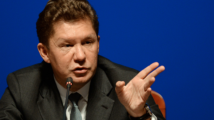 Alexey Miller, Chairman of the Gazprom Management Committee (Reuters /  Mikhail Voskresenskiy)