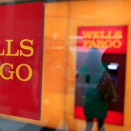 A branch of Wells Fargo in New York.