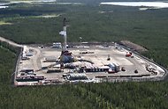 An oil drilling site belonging to Nexen, a Canadian company that is the subject of a takeover bid from the Chinese group Cnooc.