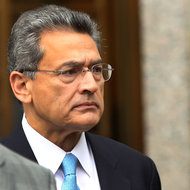 Rajat K. Gupta was sentenced to two years in prison for leaking boardroom secrets to a former hedge fund manager.