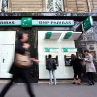 A BNP Paribas branch in Paris.