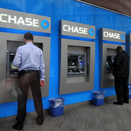 A branch of JPMorgan Chase in Manhattan.