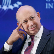 Lloyd Blankfein, chief of Goldman Sachs.