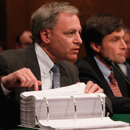 David A. Viniar, Goldman's chief financial officer, at a Senate panel in 2010.