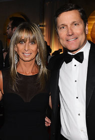 Bonnie Hammer, who will now head all of NBCUniversal’s cable properties, and Steve Burke, the chief executive of NBC.
