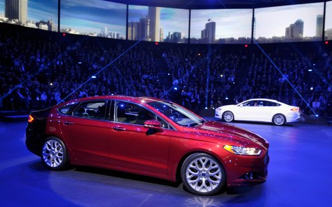 The 2013 Ford Fusion.