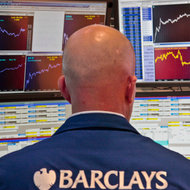 A Barclays trader at the New York Stock Exchange last week.