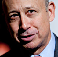 Lloyd C. Blankfein, chief executive of Goldman Sachs, which had a drop in client trading revenue.