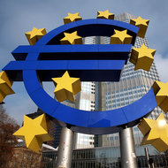 The European Central Bank in Frankfurt, Germany.