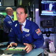 Traders on the floor of the New York Stock Exchange on Thursday.
