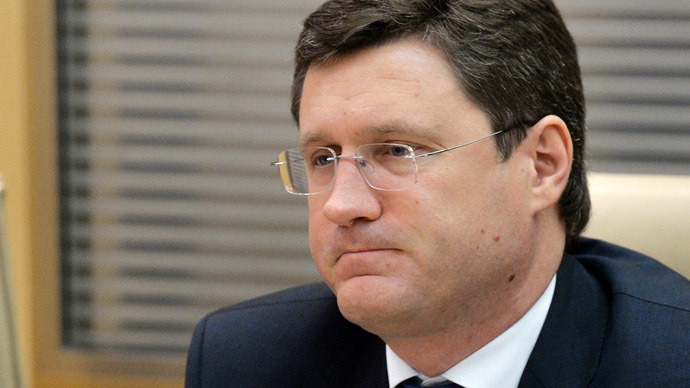 Russia's Energy Minister Alexander Novak (RIA Novosti)