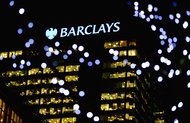 The Barclays headquarters in the Canary Wharf. The bank plans to close several business units.
