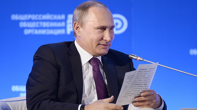 Russian President Vladimir Putin (RIA Novosti / Alexey Nokolsky)