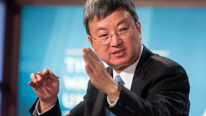 IMF Deputy Managing Director Min Zhu (Reuters / Joshua Roberts)