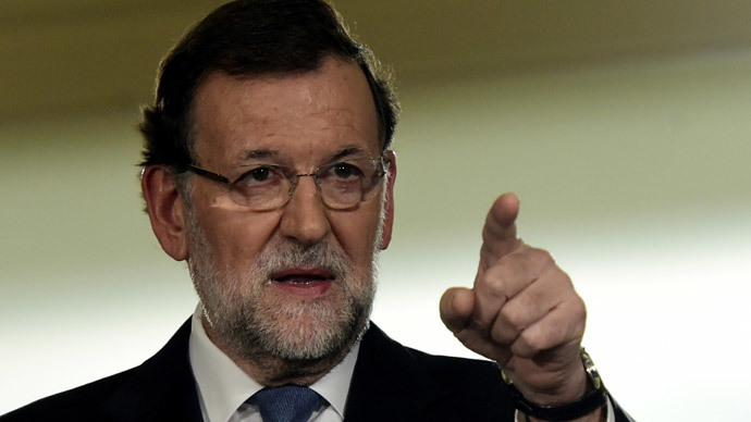 Spanish Prime Minister Mariano Rajoy.(AFP Photo / Javier Soriano)