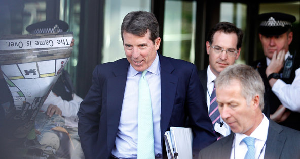 Robert Diamond, the former chief of Barclays, appeared before a London panel investigating interest rates in July.