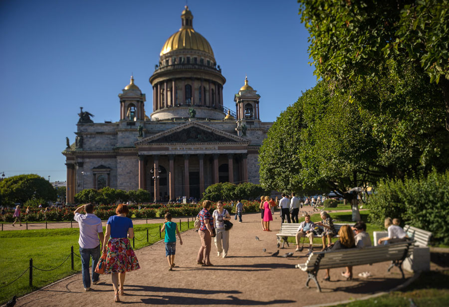 Saint Isaac's Cathedral in St. Petersburg. © RIA Novosti