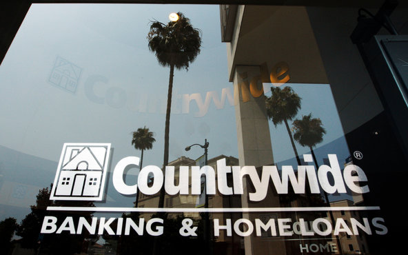Bank of America bought Countrywide in 2008.