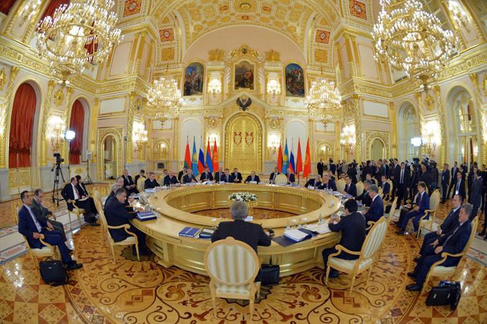  Supreme Eurasian Economic Council summit. (RIA Novosti/Alexei Druzhinin)