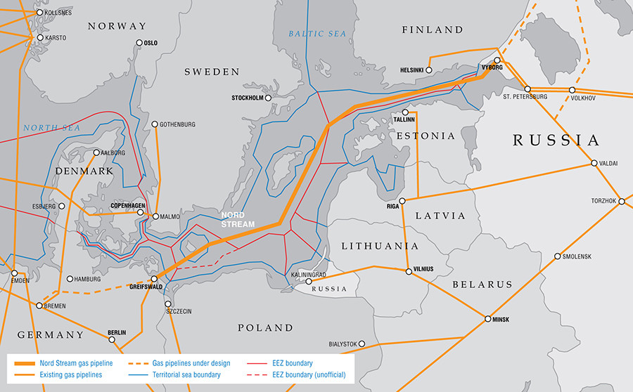 Nord Stream © gazprom.com