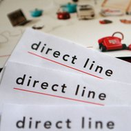 Insurance renewal notices from Direct Line in London.