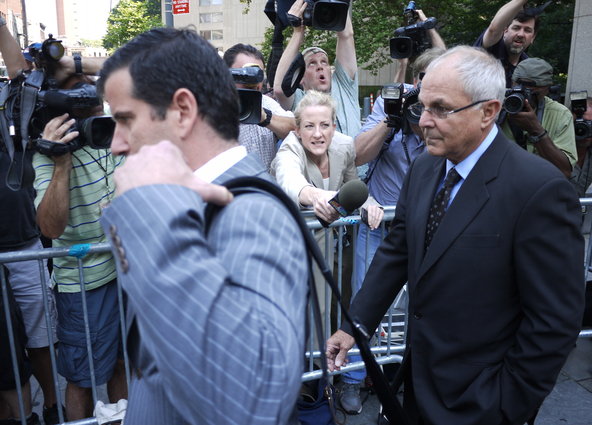 Peter B. Madoff, right, pleaded guilty to criminal actions that enabled his brother, Bernard L. Madoff, to carry out a Ponzi scheme.
