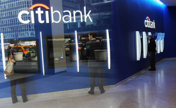 Citibank's earnings report said that the bank was helped by bond and stock trading revenue.