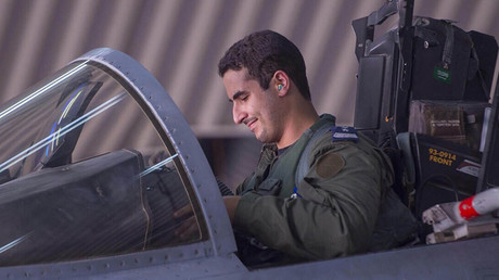 Saudi Arabian air force pilot, Prince Khaled bin Salman © AFP