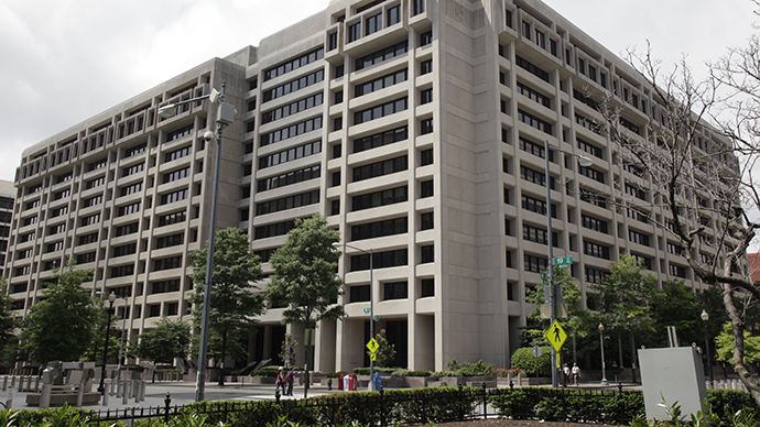 The International Monetary Fund (IMF) headquarters building is seen in Washington, DC (AFP Photo / Yuri Gripas)