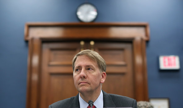 Richard Cordray, director of the Consumer Financial Protection Bureau, at a House panel last year.