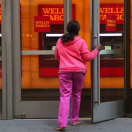 A branch of Wells Fargo in Manhattan.