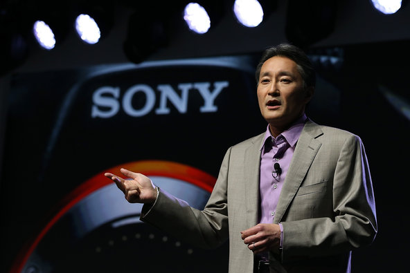 Kazuo Hirai, the chief of the entertainment and electronics colossus Sony.