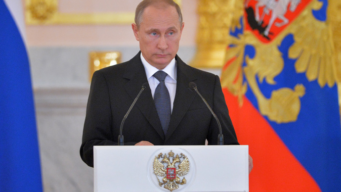 Russian President Vladimir Putin (RIA Novosti /Alexei Druzhinin)